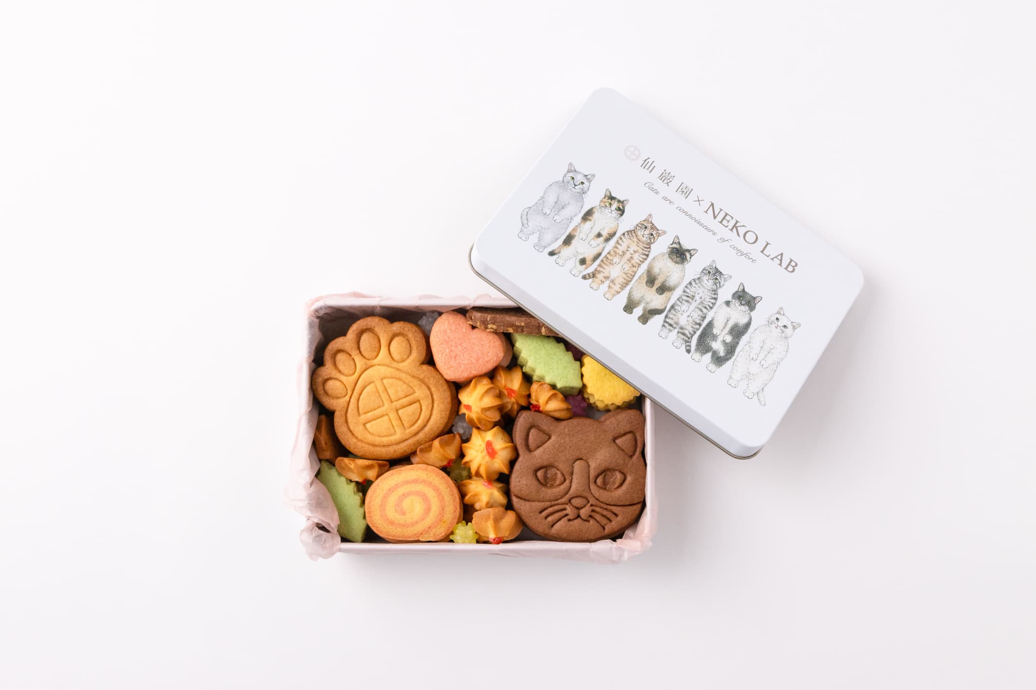 クッキーページ 仙巌園×NEKOLAB オリジナルクッキー缶 | 仙巌園オンラインショップ